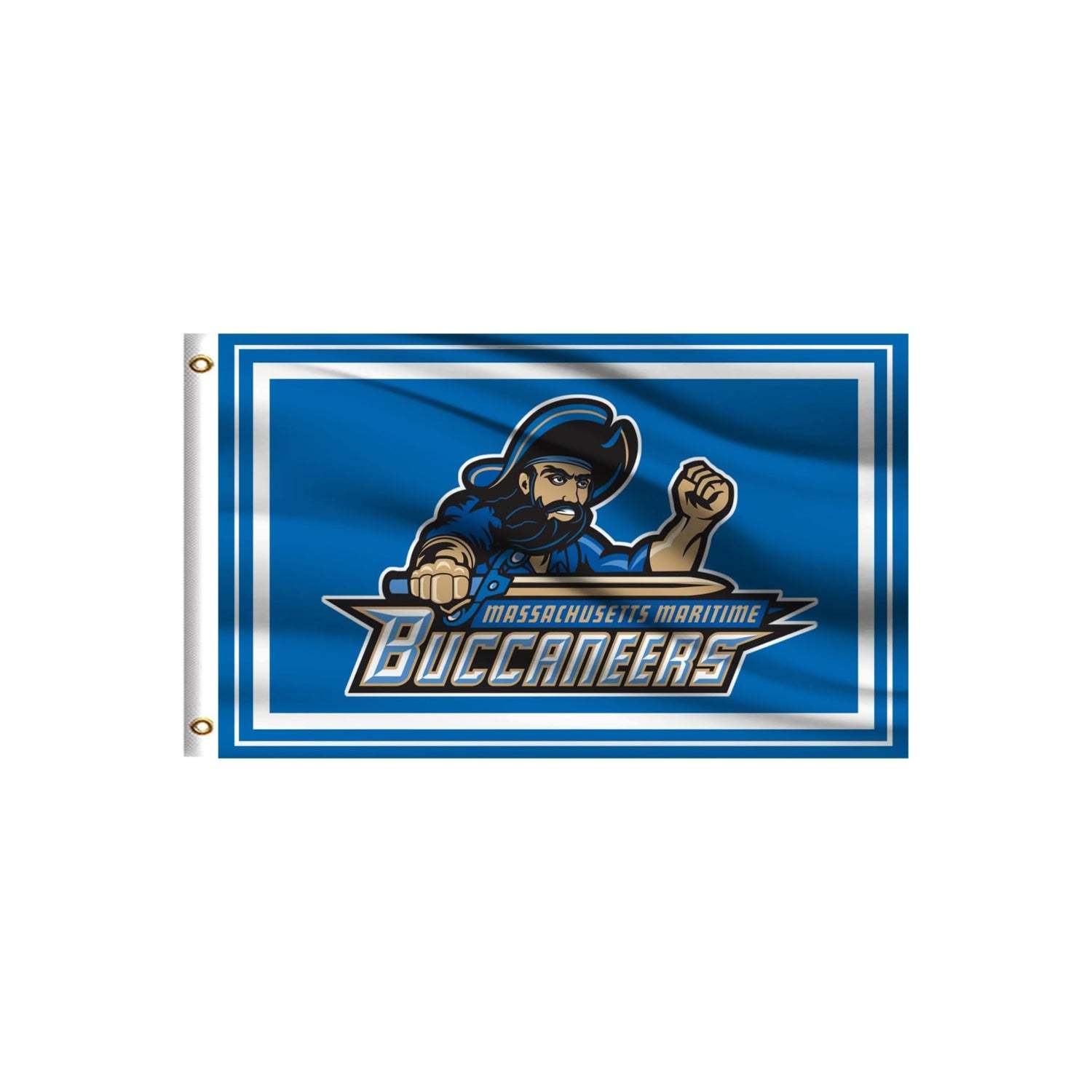 Massachusetts Maritime Buccaneers Flag-Globe Flags