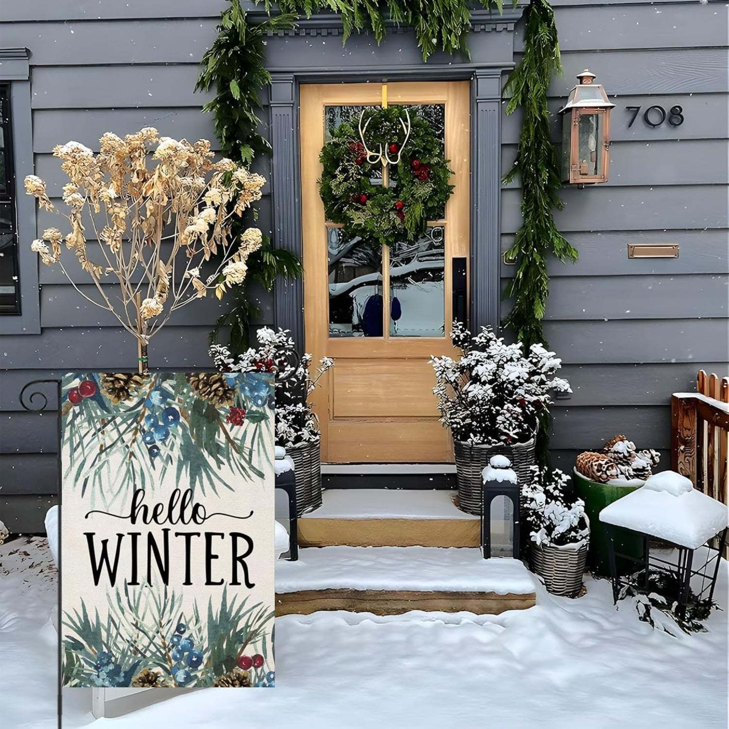 Double Sided Garden Flag For Outdoor Display-Globe Flags