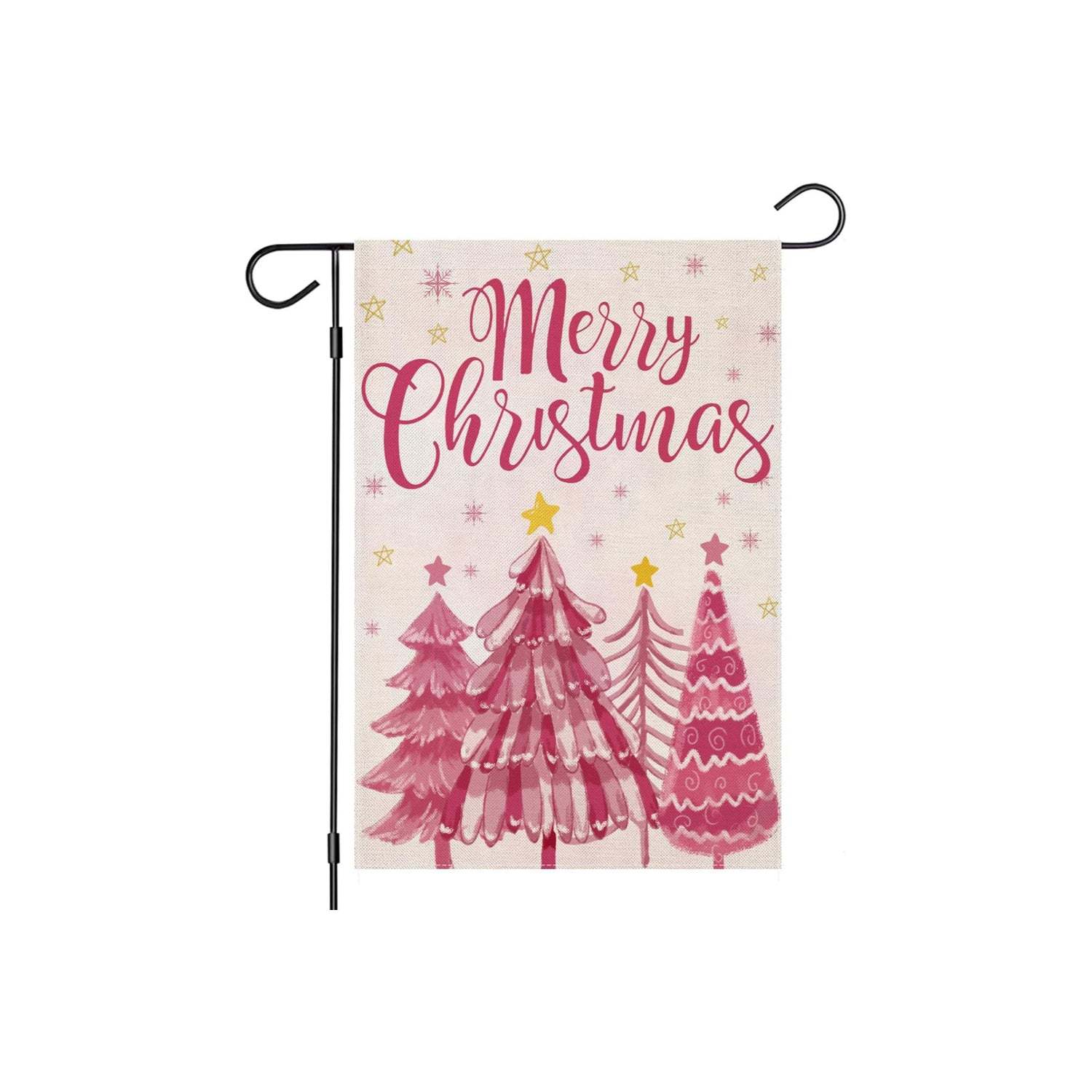 Christmas Tree Printed Flag For Seasonal Decoration-Globe Flags