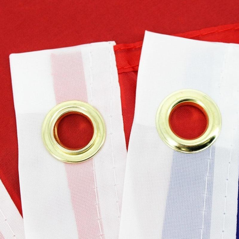 Heavy Duty Embroidered Flag – Durable Outdoor Flag with Brass Grommets-Globe Flags