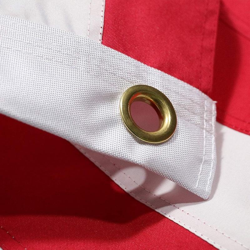 Fade Resistant USA Flag – Heavy-Duty Outdoor Polyester with Embroidered Stars-Globe Flags