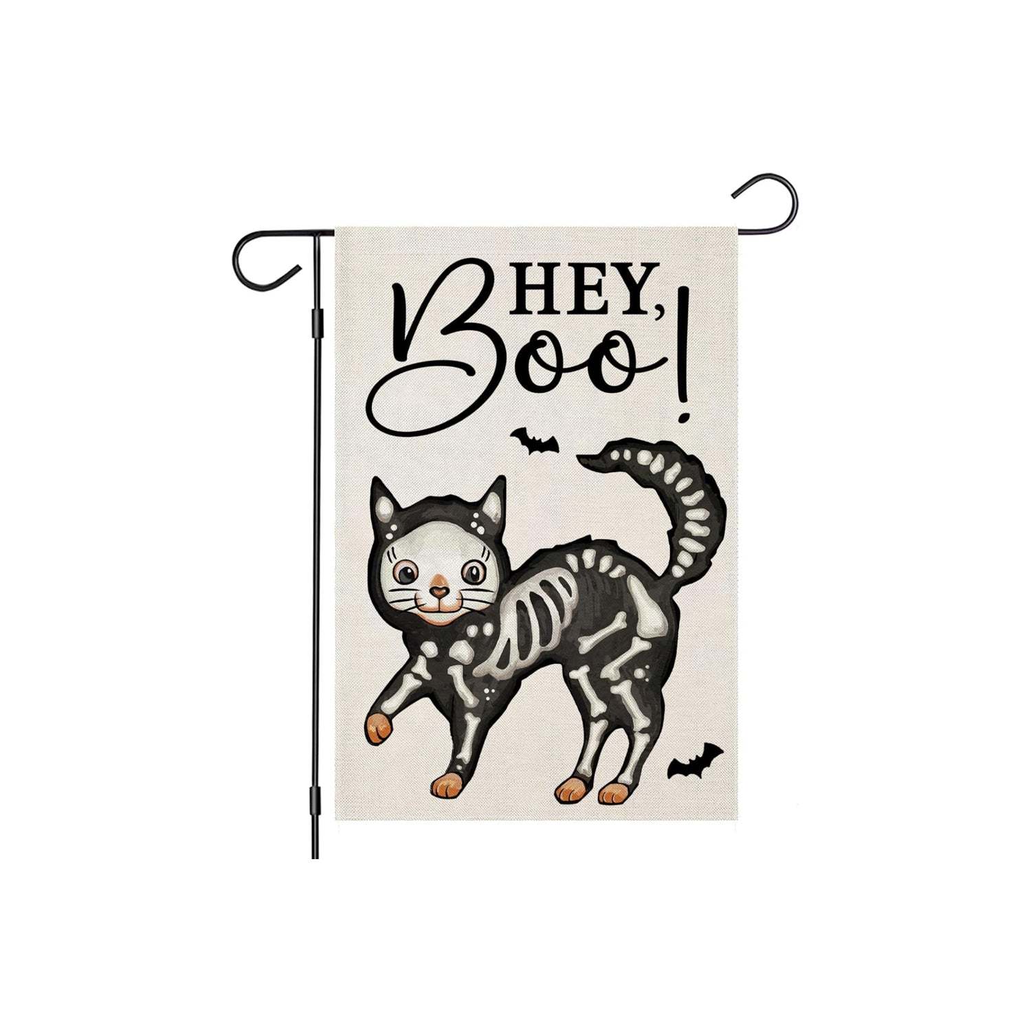 Halloween Cat Printed Garden Flag For Decoration-Globe Flags