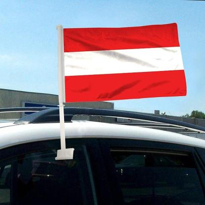 Austria Flag Car Mount Accessory For Vehicles National Identity-Globe Flags