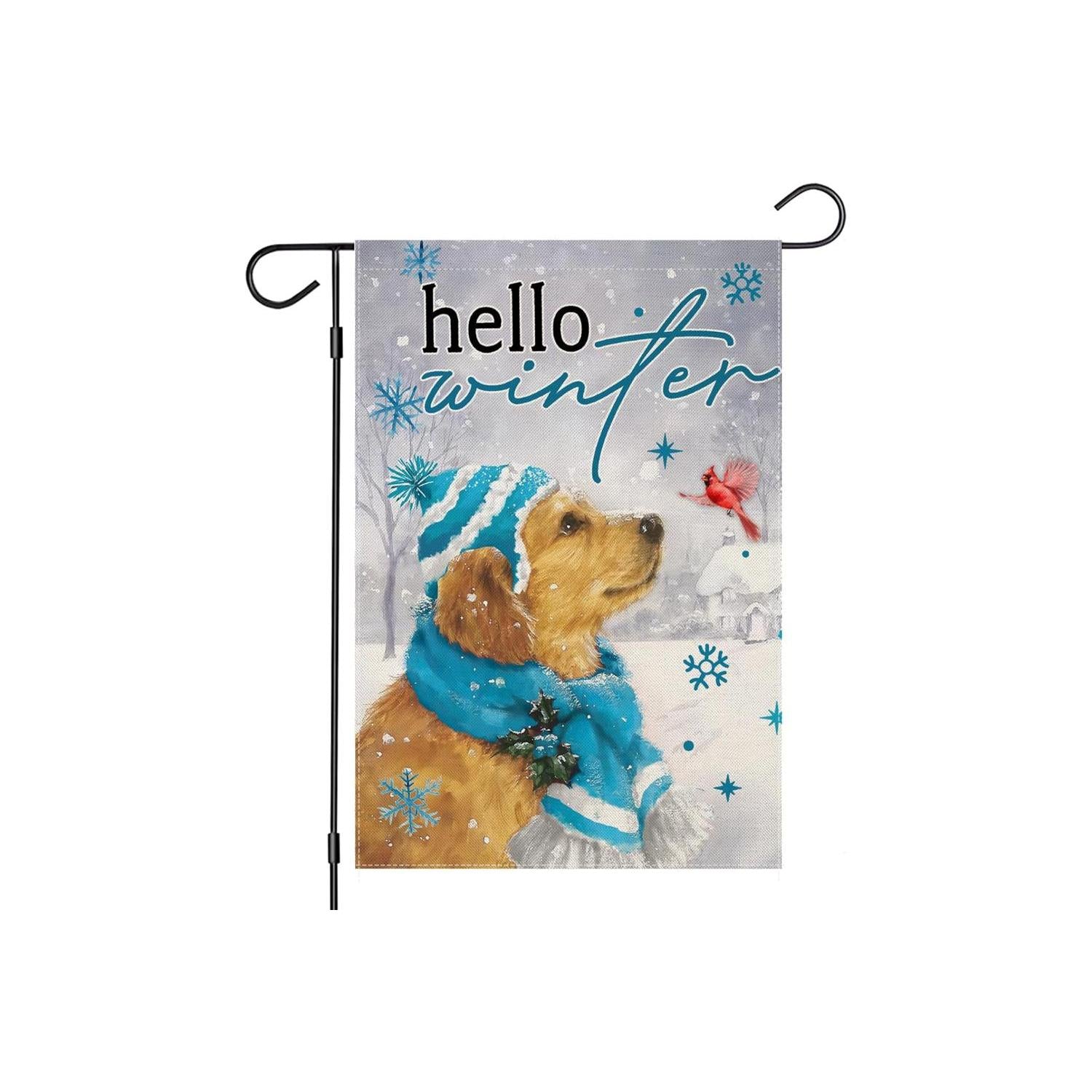 Christmas Themed Flag For Holiday Decoration-Globe Flags