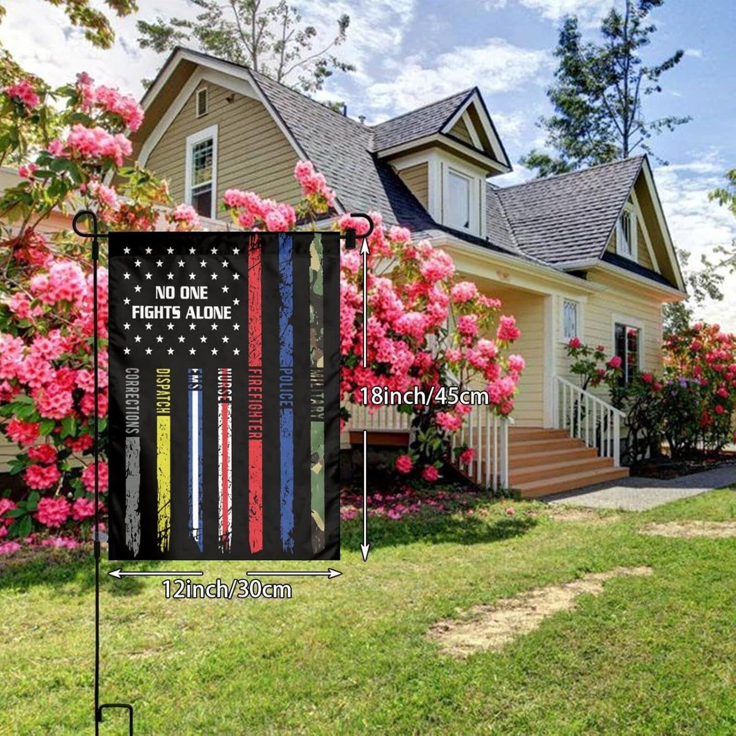 Patriotic Military Flag For Outdoor Display-Globe Flags