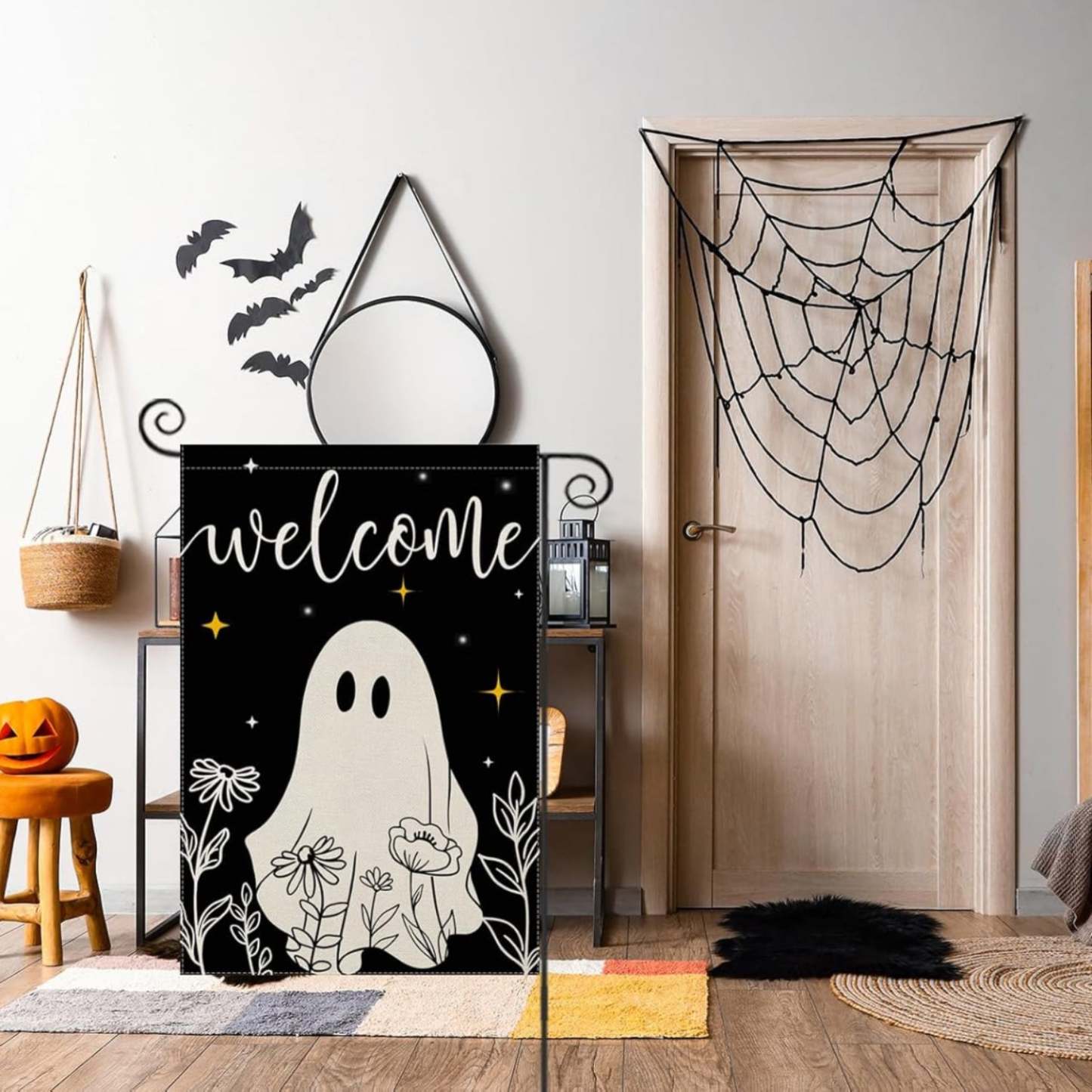 Double Sided Halloween Decorative Flag For Your Garden-Globe Flags