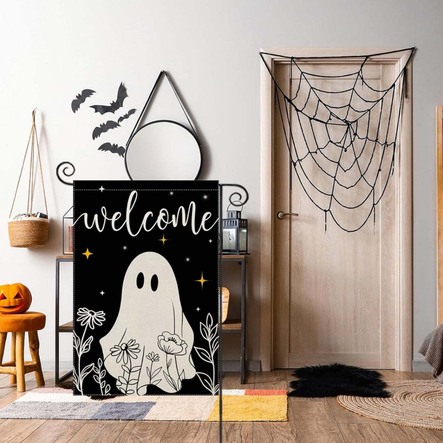 Double Sided Halloween Decorative Flag For Your Garden-Globe Flags