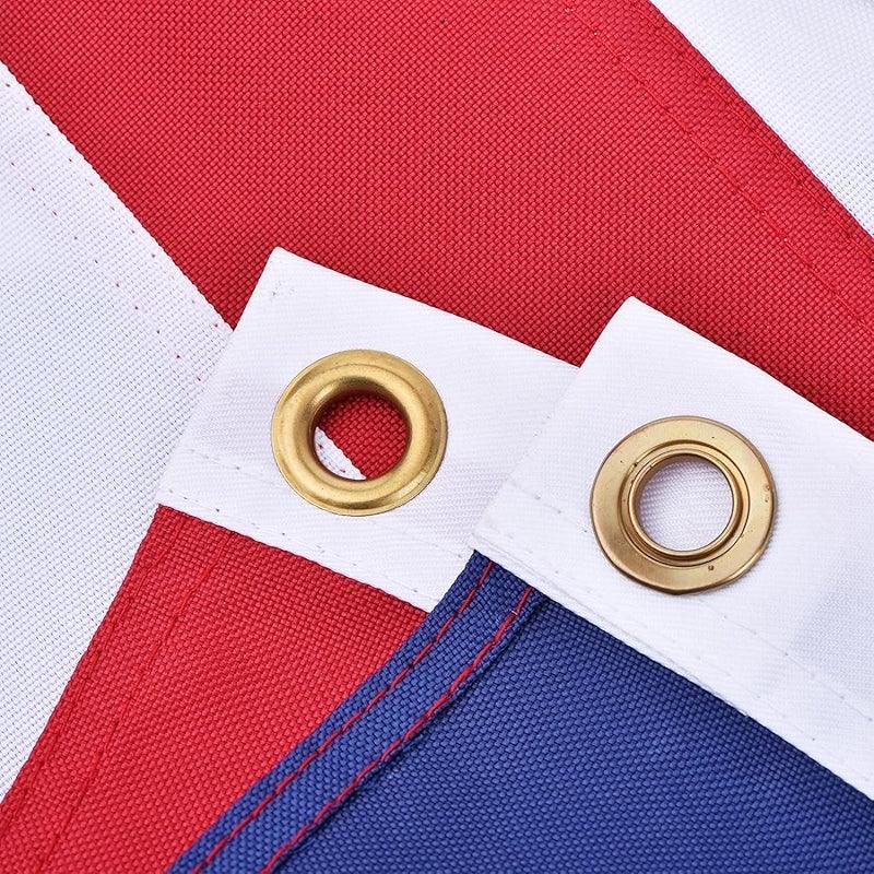 Fade Resistant American Flag – Spun Polyester with Embroidered Stars-Globe Flags