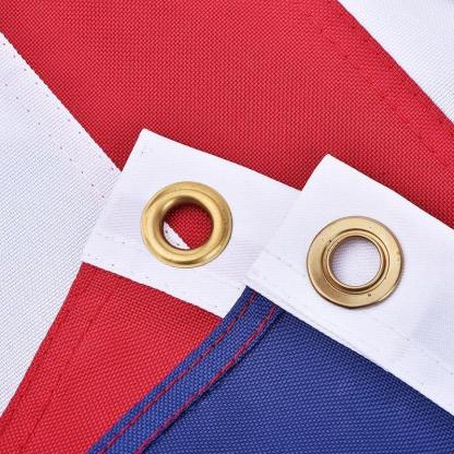 Fade Resistant American Flag – Spun Polyester with Embroidered Stars-Globe Flags