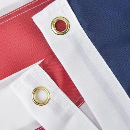 Embroidered Stars American Flag - Heavy Duty and Stable Fabric-Globe Flags