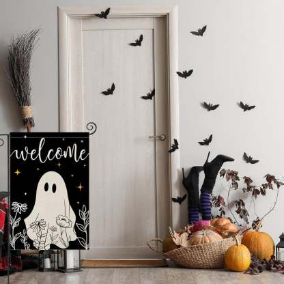 Double Sided Halloween Decorative Flag For Your Garden-Globe Flags