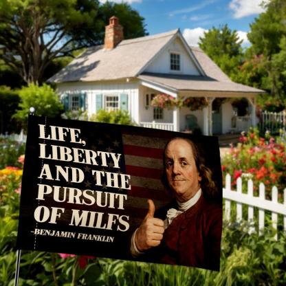 American 250th Anniversary House Flag Decor