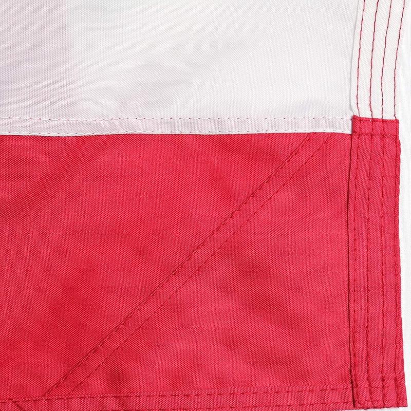 Fade Resistant USA Flag – Heavy-Duty Outdoor Polyester with Embroidered Stars-Globe Flags