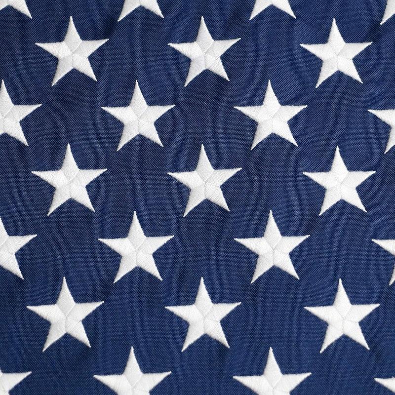 Fade Resistant USA Flag – Heavy-Duty Outdoor Polyester with Embroidered Stars-Globe Flags
