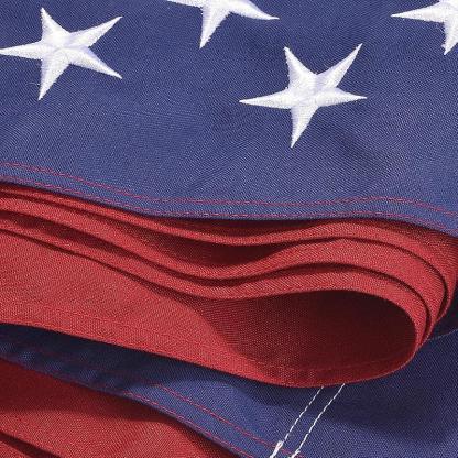 Fade Resistant American Flag – Spun Polyester with Embroidered Stars-Globe Flags