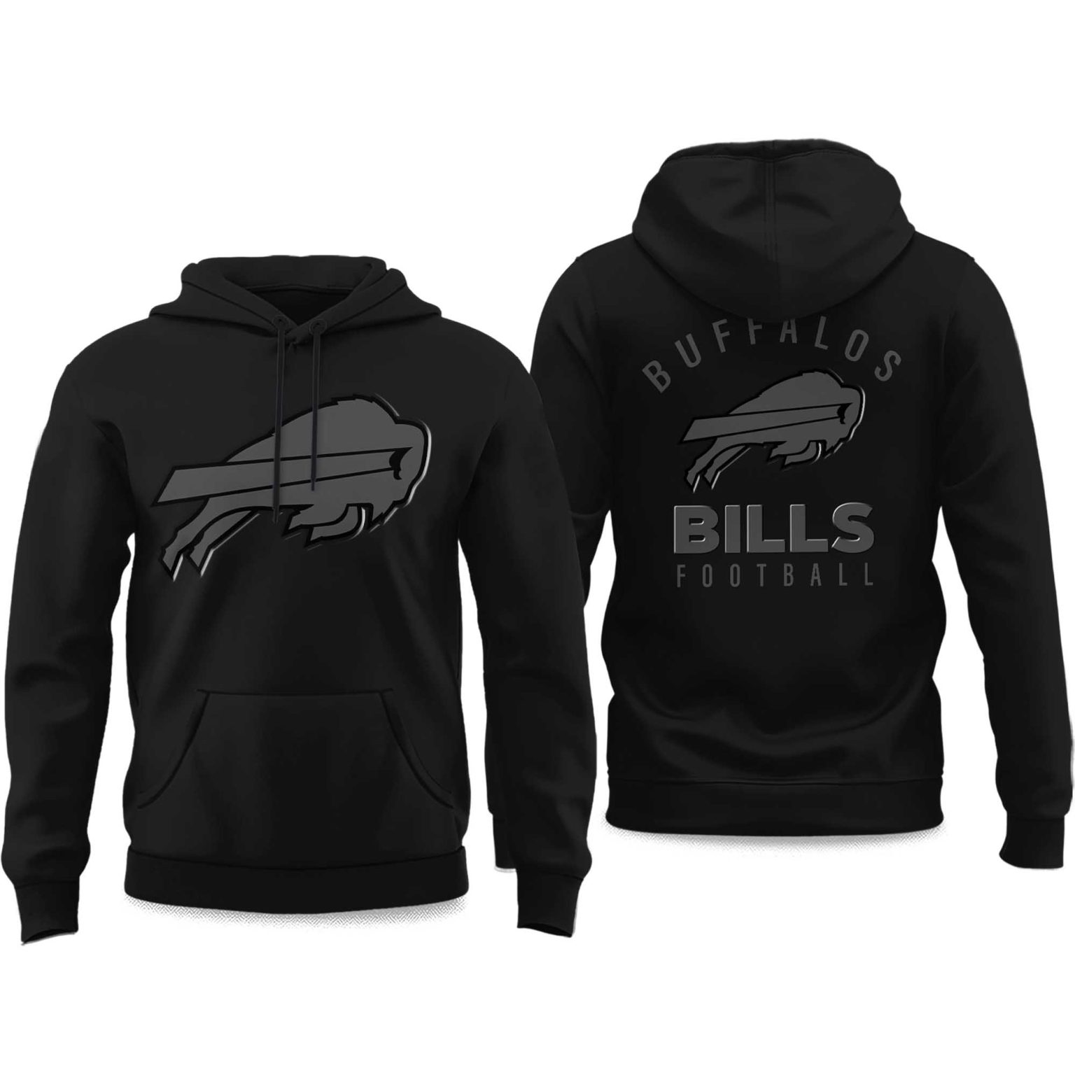 Buffalo Bills Back Hoodies