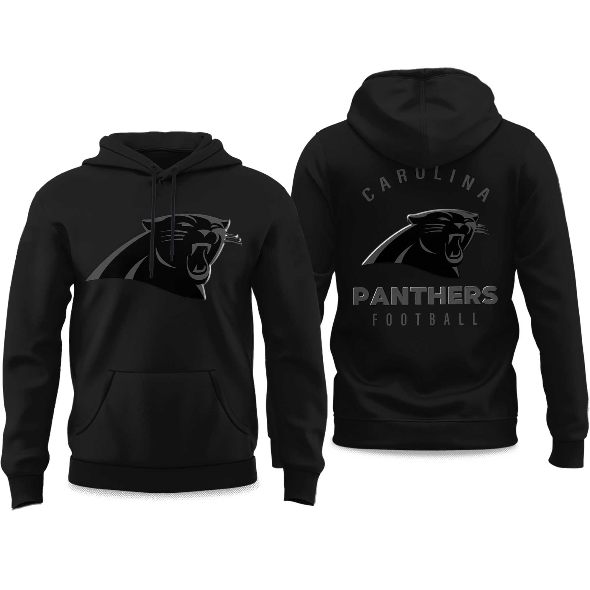 Carolina Panthers Football Fan Printed Pullover Hoodie