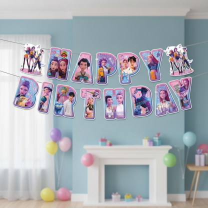K Pop Demon Hunter Party Decorations