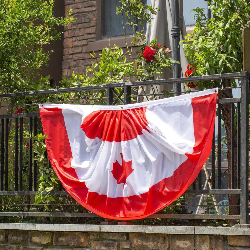 Canadian Independence Day Flag-Globe Flags