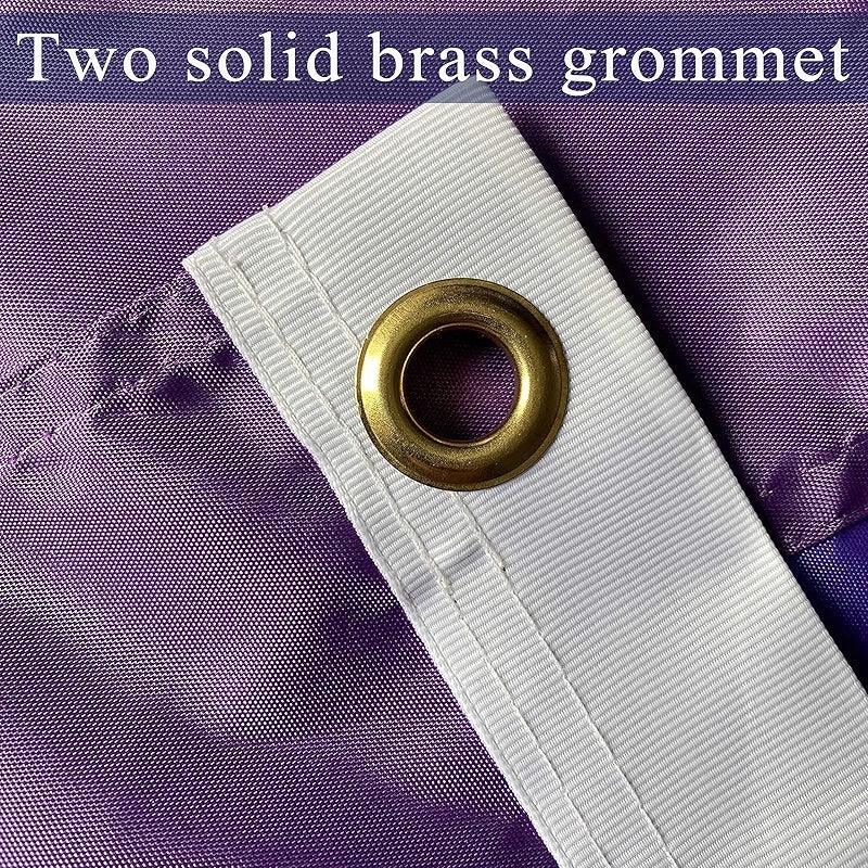 Rainbow Pride Outdoor Flag – Durable Nylon with Sewn Stripes-Globe Flags