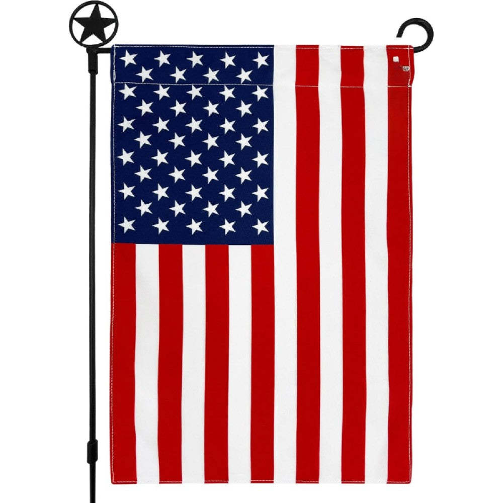 4th Of July Patriotic Garden Flag For Outdoor Display-Globe Flags