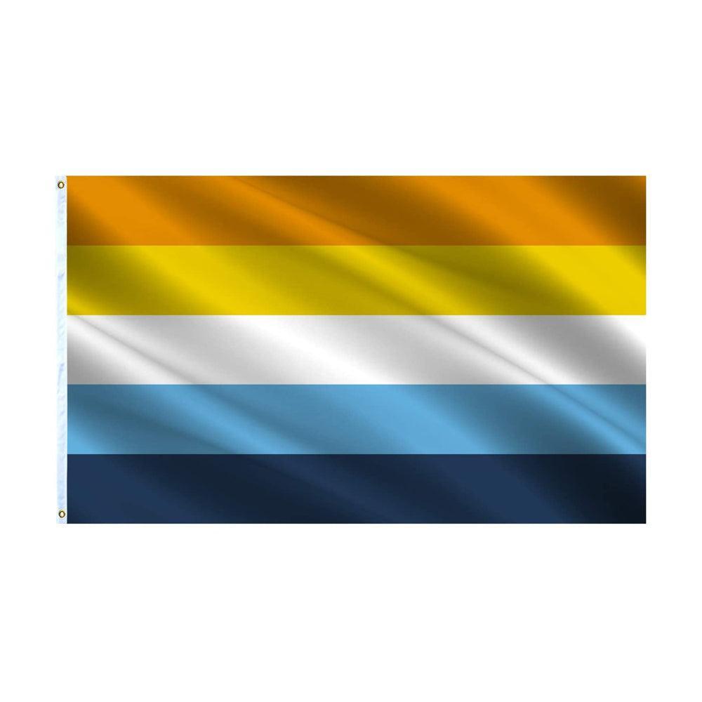 Aroace Pride Identity Flag-Globe Flags