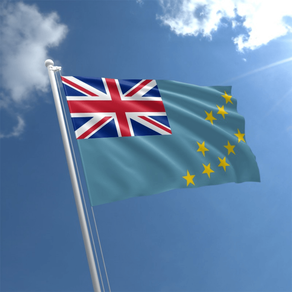 Tuvalu Polyester Flag-Globe Flags