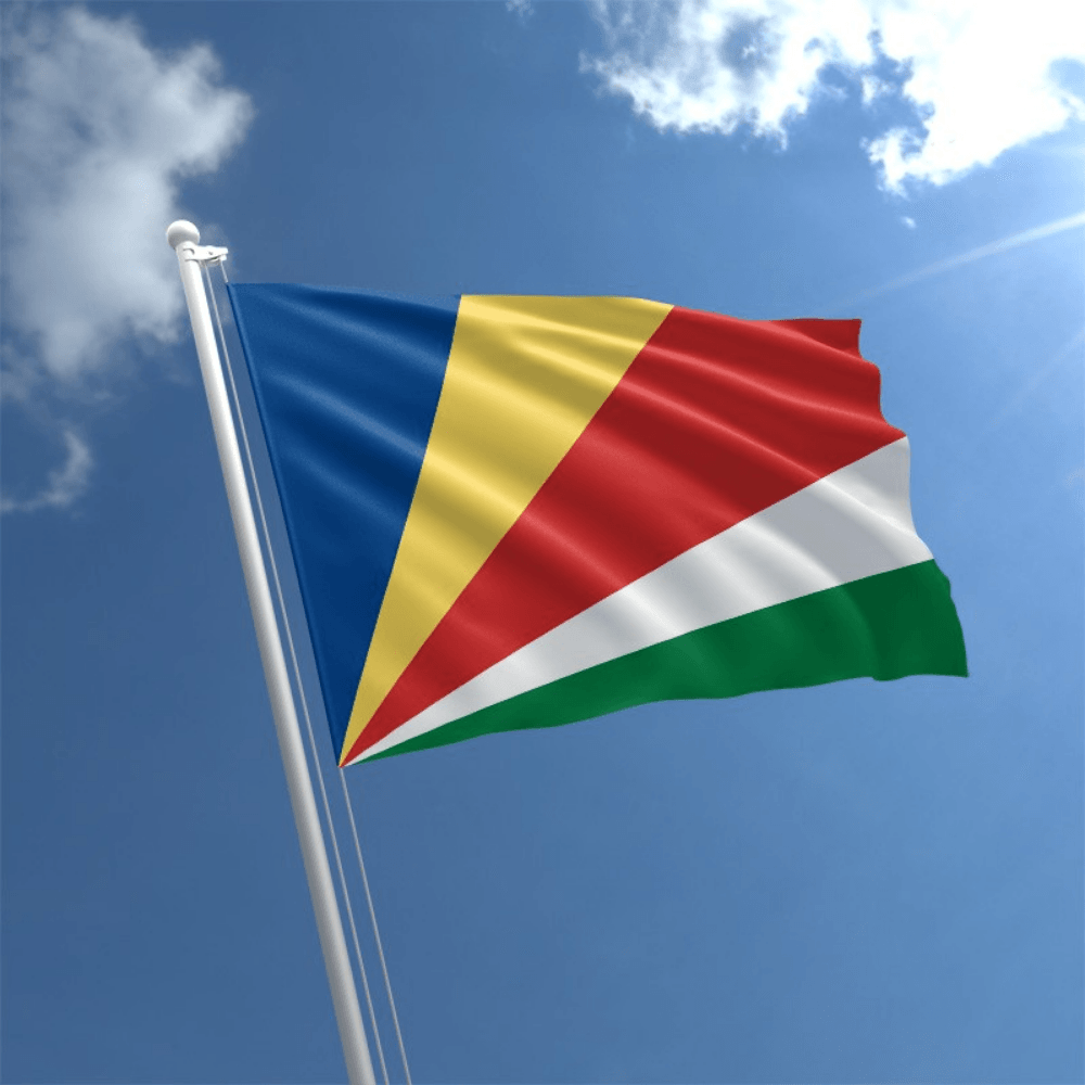 Seychelles Flag Polyester-Globe Flags