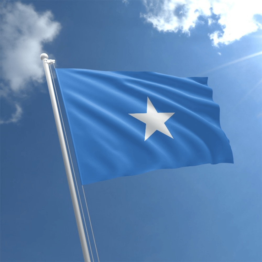 Somalian  Display Flag-Globe Flags