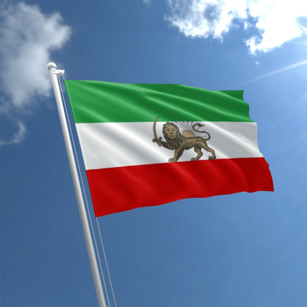 Iranian National Country Flag-Globe Flags