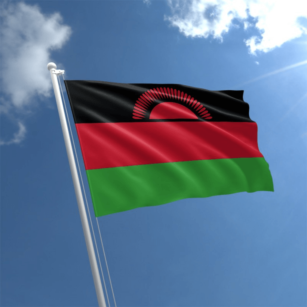 Malawi National Country Flag-Globe Flags