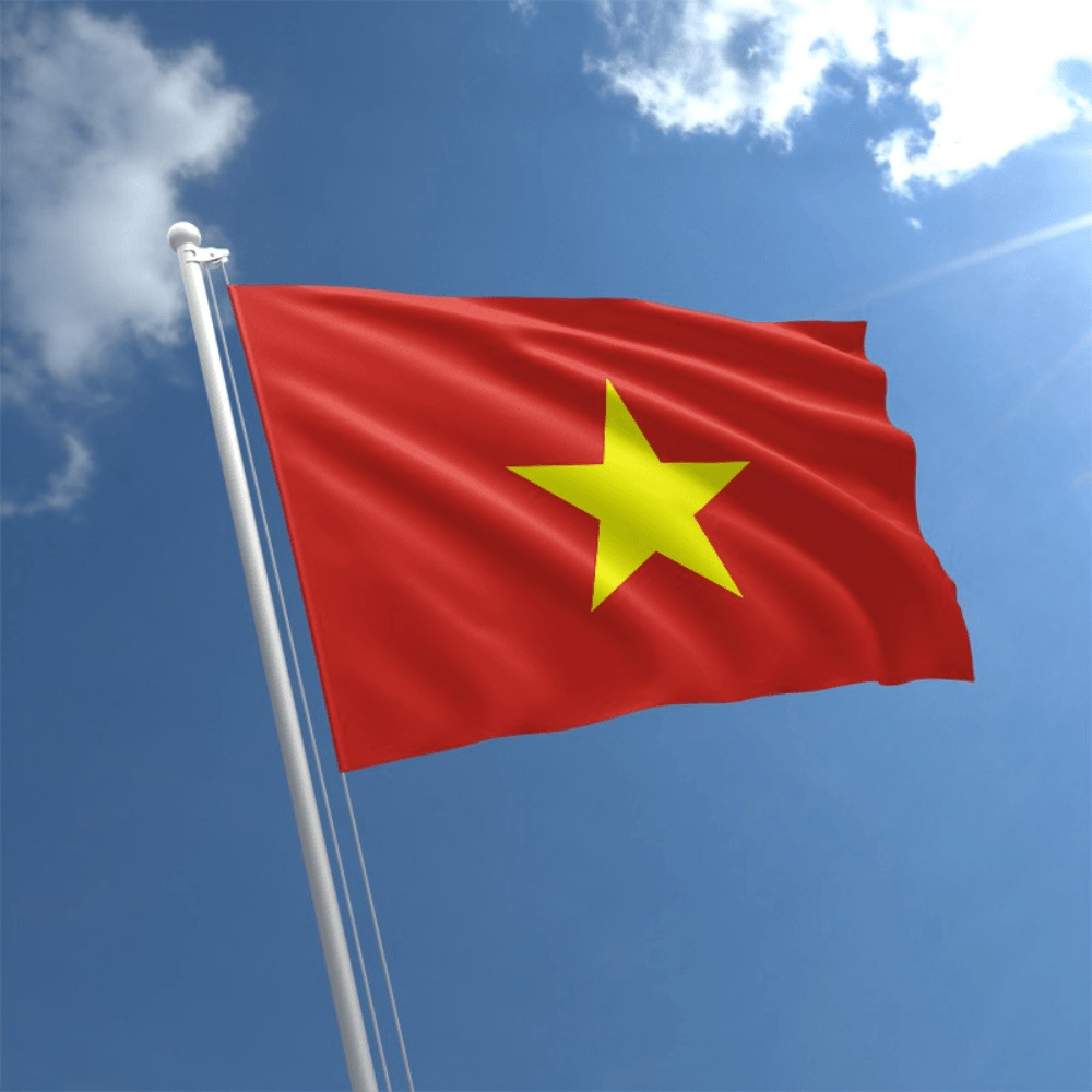 Vietnamese Flag Polyester Banner-Globe Flags