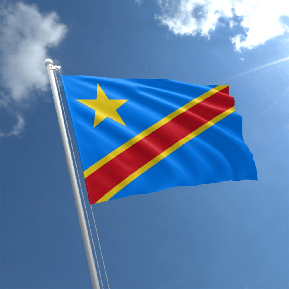 Congo Country National Flag-Globe Flags