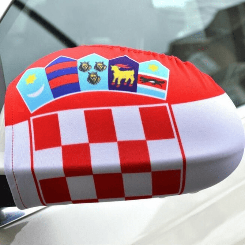 Croatia Car Side Flag-Globe Flags