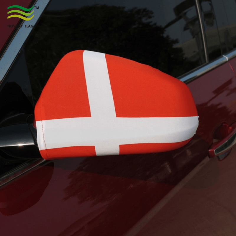 Denmark Car Side Flag-Globe Flags