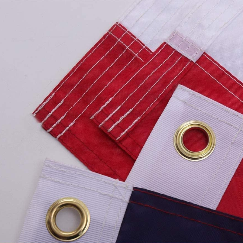 Embroidered Design American Flag-Globe Flags