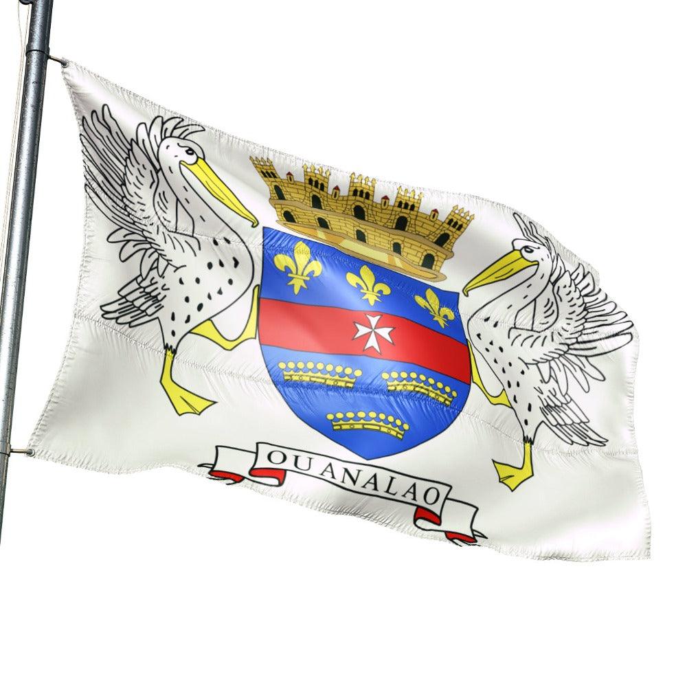 Saint Barthelemy Flag-Globe Flags