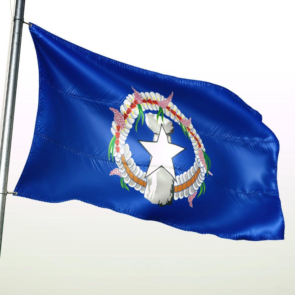 Northern Mariana Islands Flag-Globe Flags