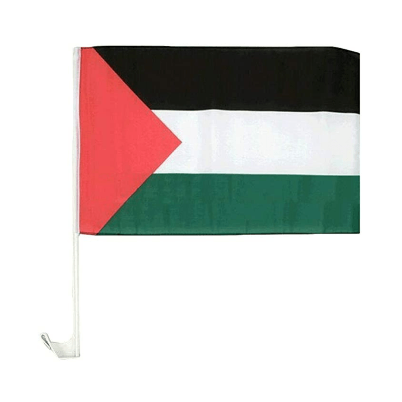 Palestine Flag Car Mount Accessory For Vehicles With This Polyester-Globe Flags