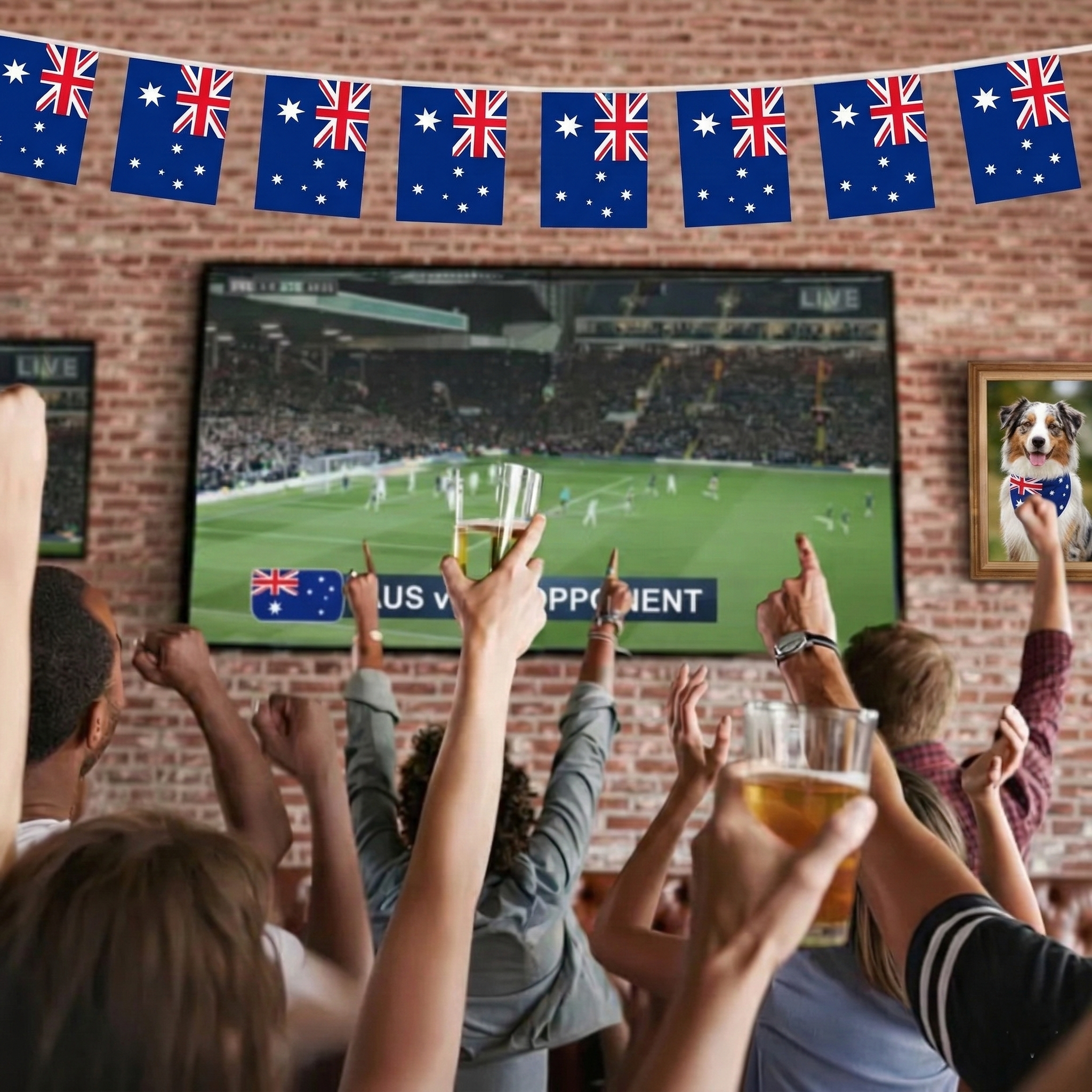 Official FIFA 2026 Australia Flag Banner