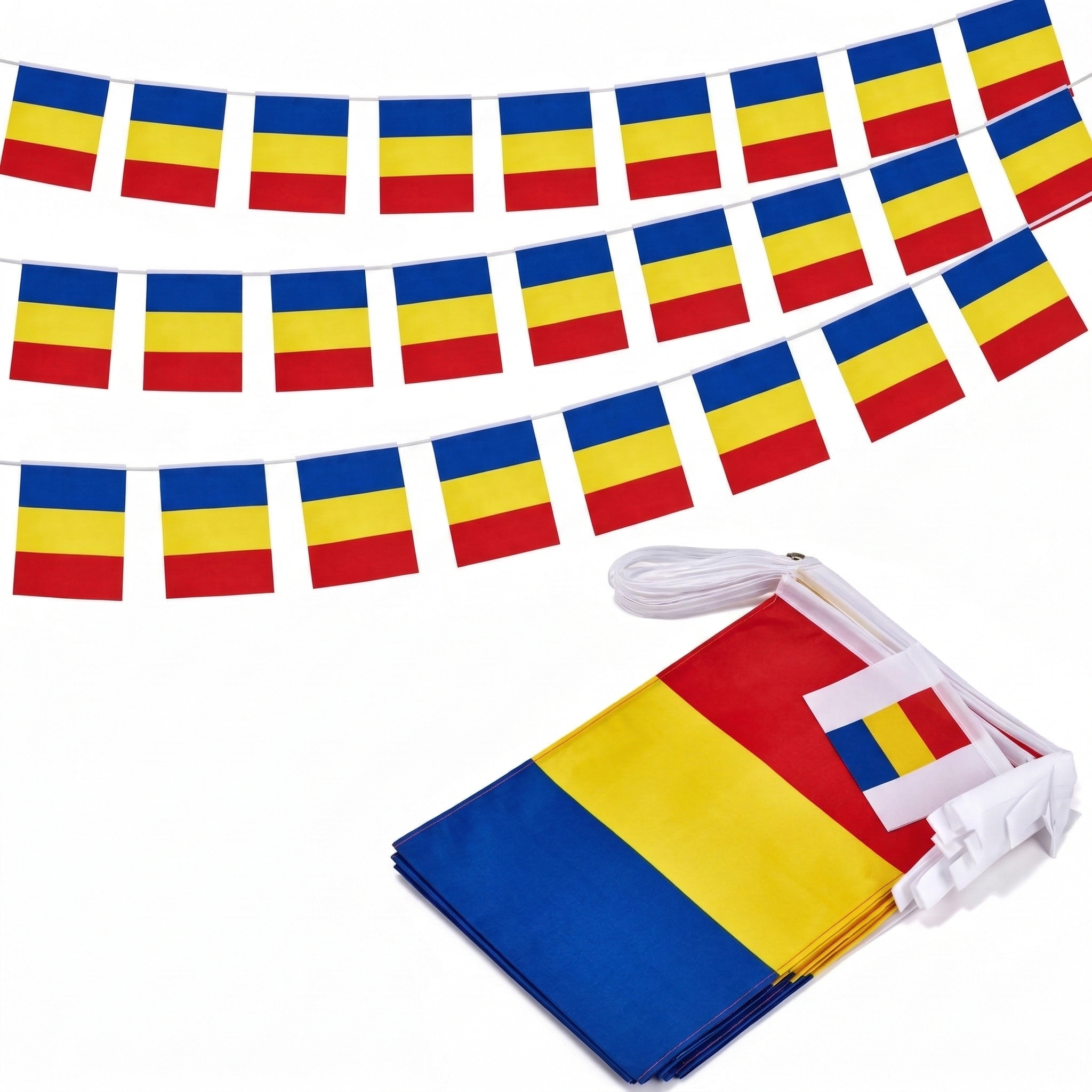 Official FIFA 2026 Romania Flag Banner