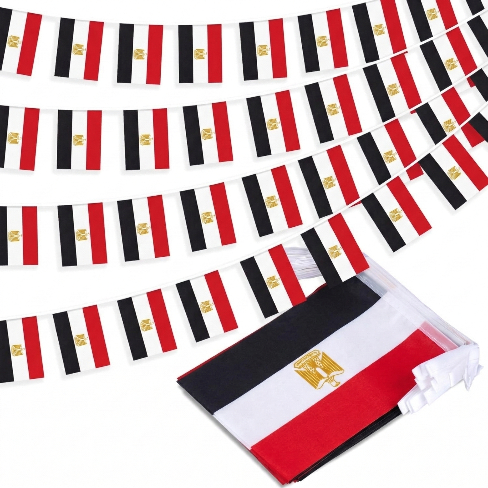 Official FIFA 2026 Egypt Flag Banner - front view