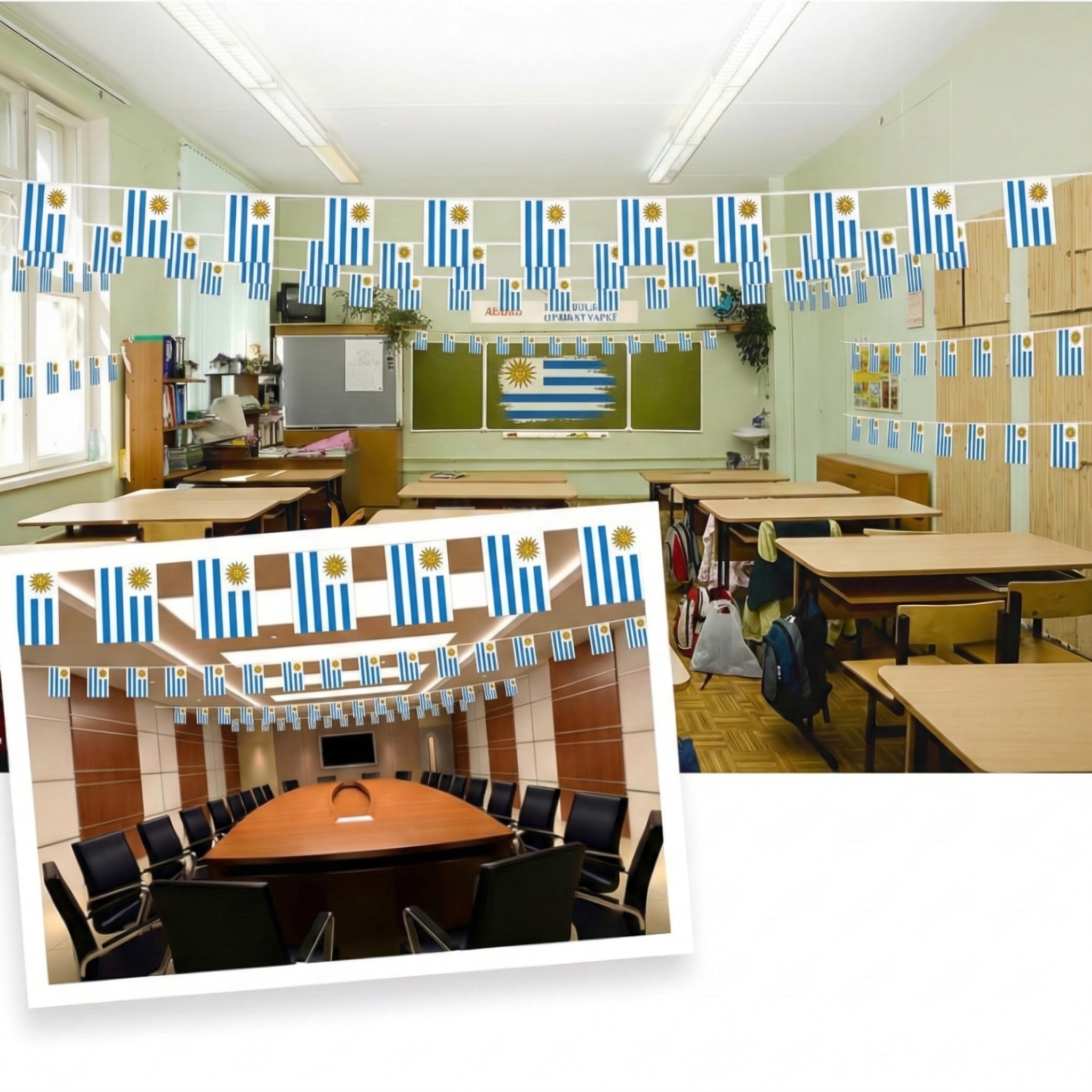 Official FIFA 2026 Uruguay Flag Banner