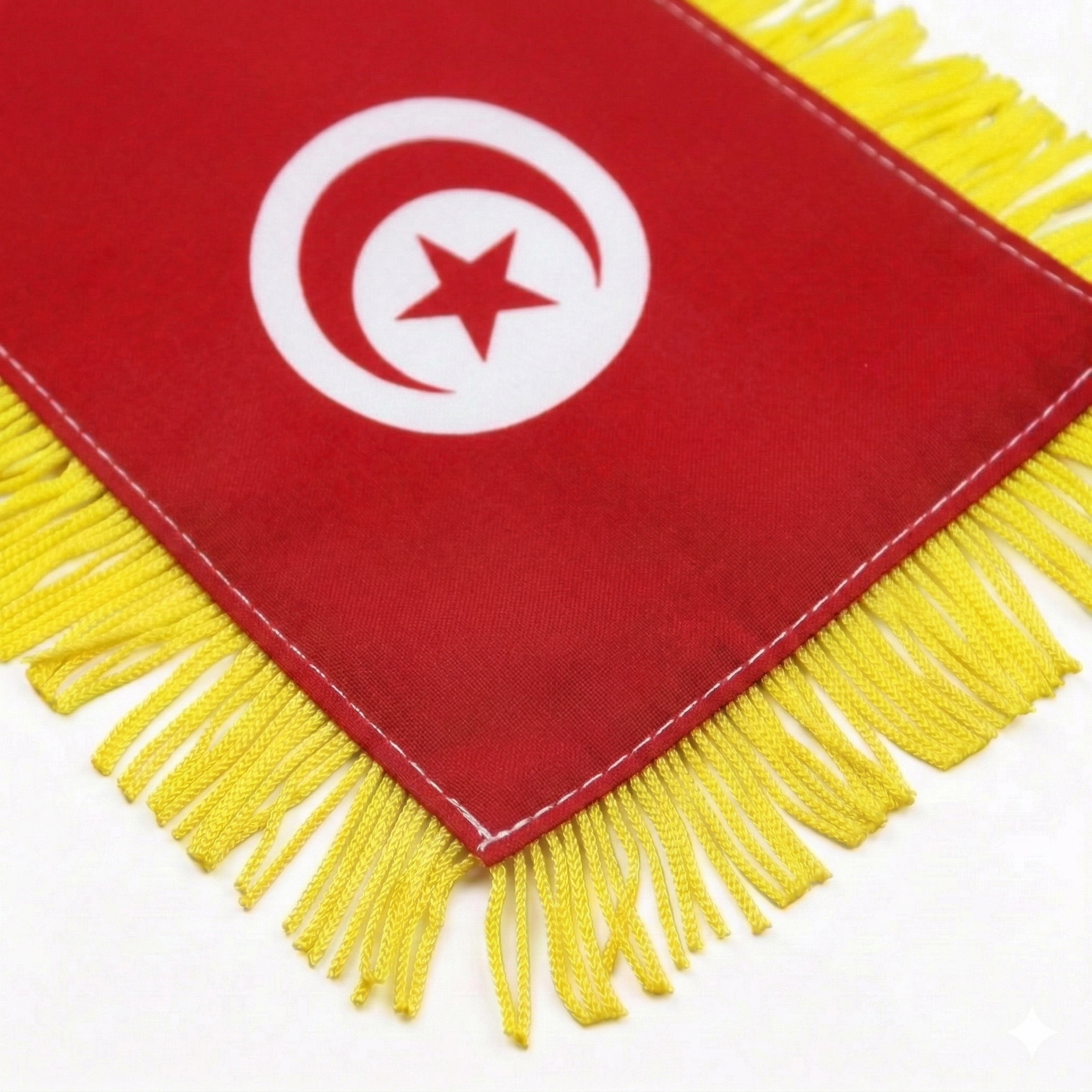 Official FIFA 2026 Tunisia Car Window Mini Decorative Flag