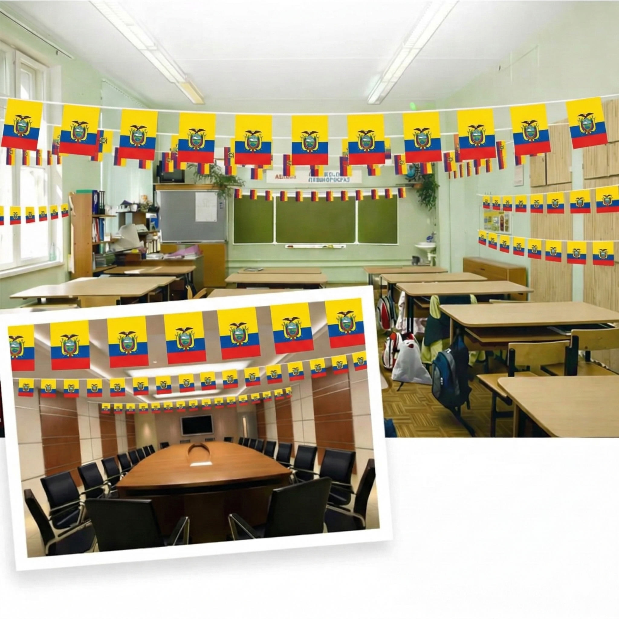 Official FIFA 2026 Ecuador Flag Banner