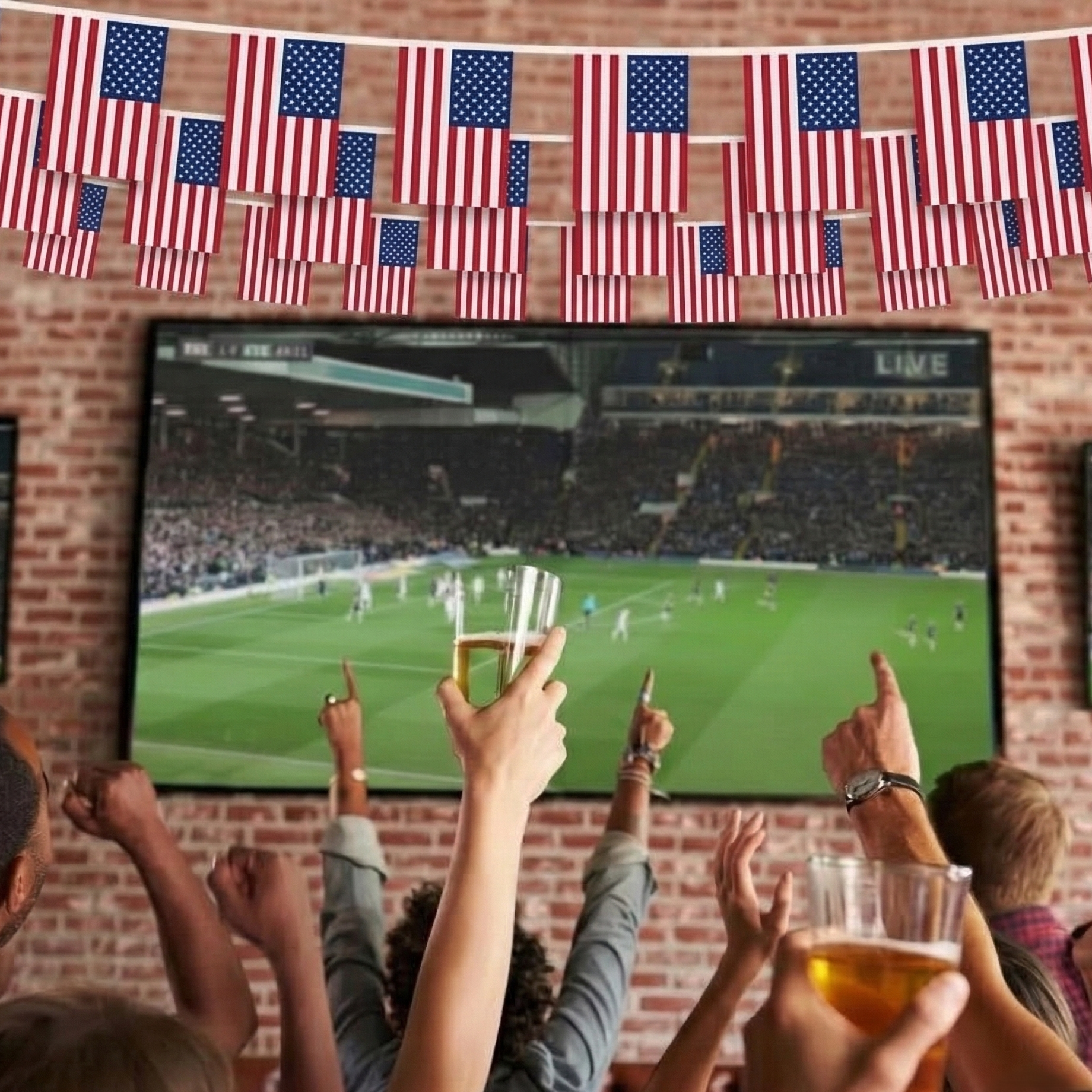 Official FIFA 2026 United States Flag Banner