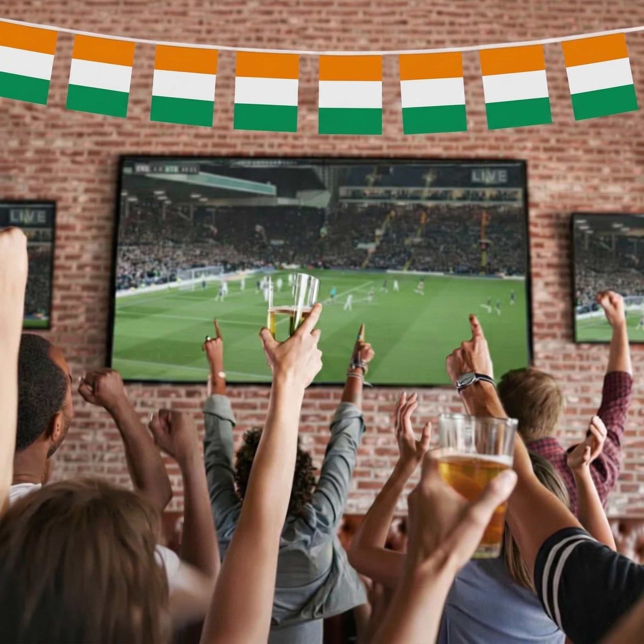 Official FIFA 2026 Côte d'Ivoire Flag Banner