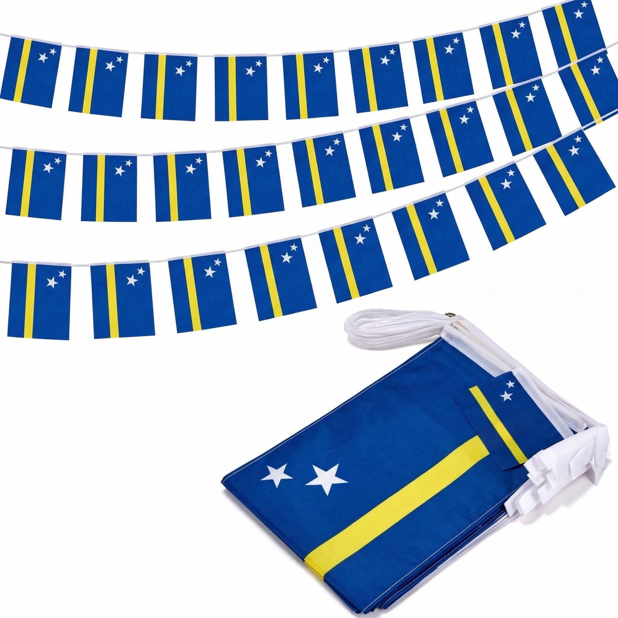 Official FIFA 2026 Curaçao Flag Banner