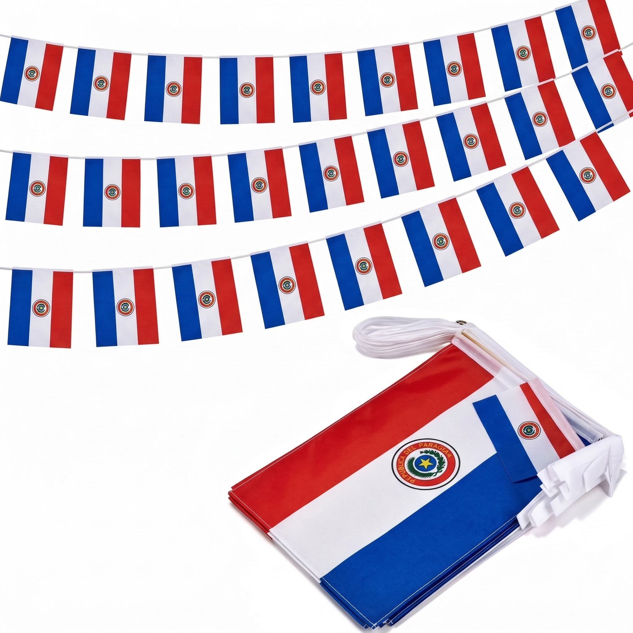 Official FIFA 2026 Paraguay Flag Banner