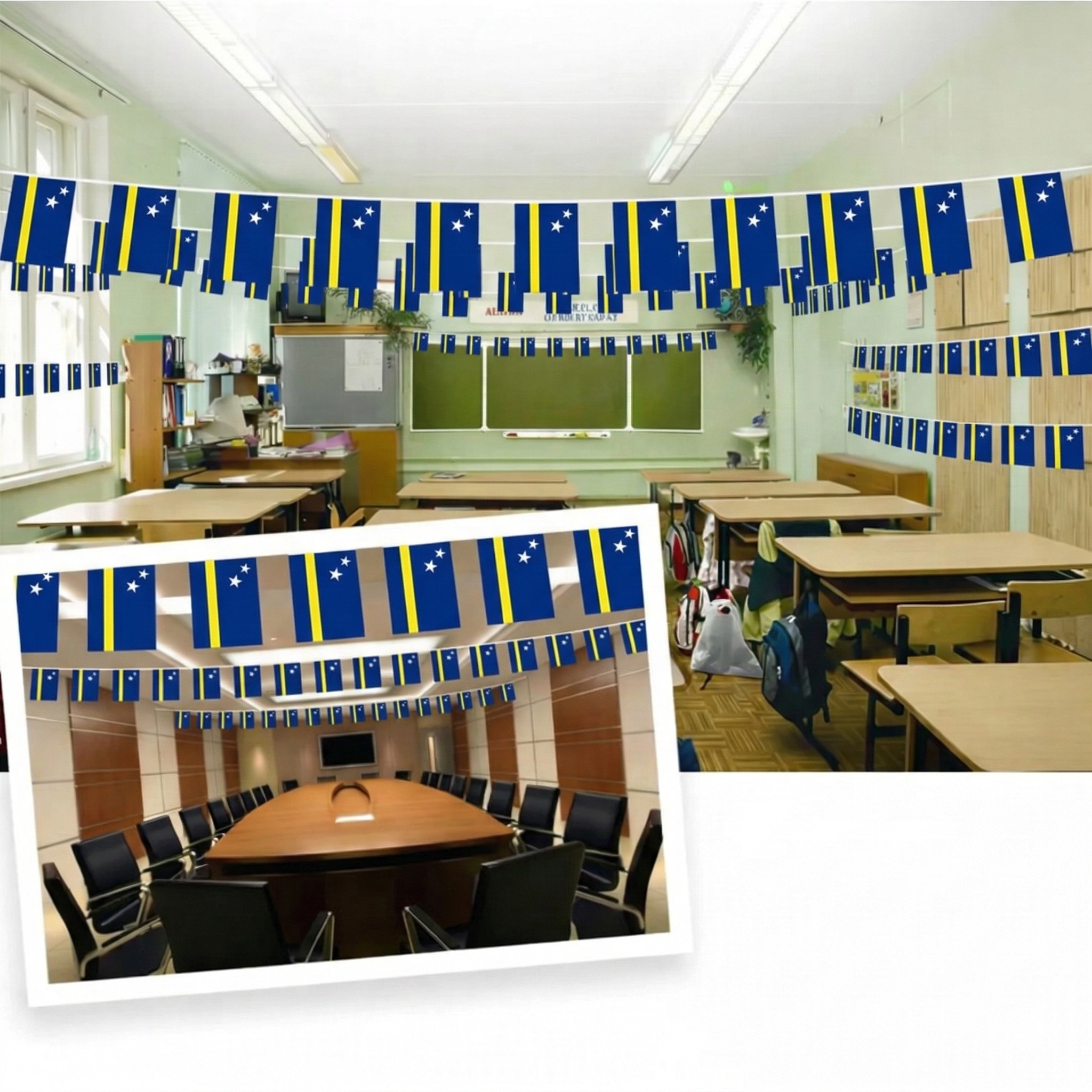 Official FIFA 2026 Curaçao Flag Banner